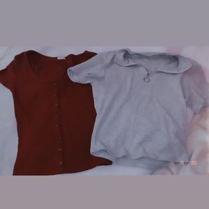 2 cute and basic tee